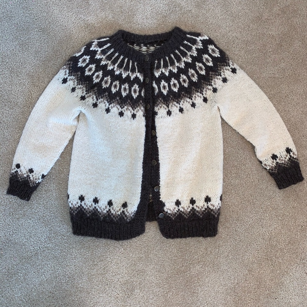 1970’s Vintage Fair Isle Cowichan Sweater